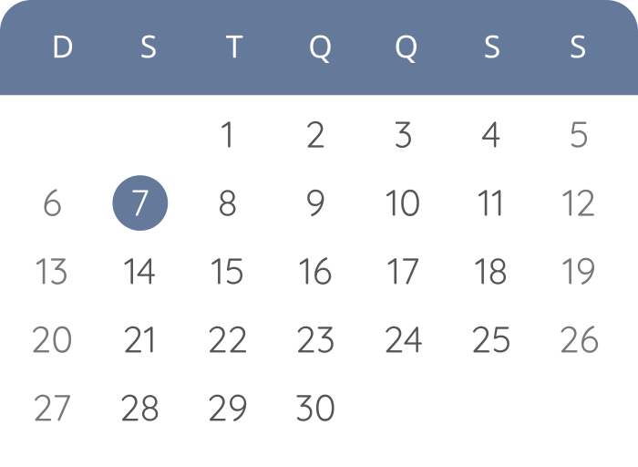 Calendário - set de 2026